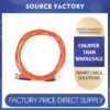 Dual-core multimode fiber optic patch cord