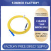 Single-core single-mode fiber optic patch cord